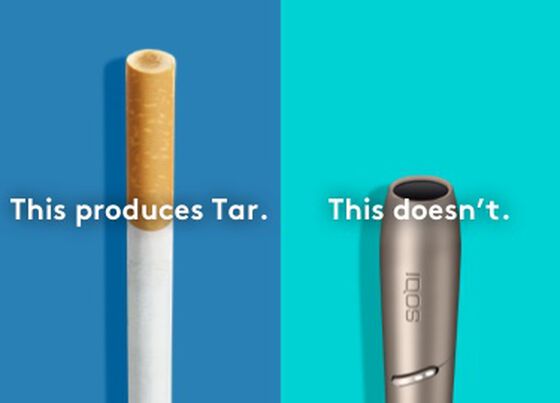 Cigarettes produces Tar. , Heating tobacco doesn't.