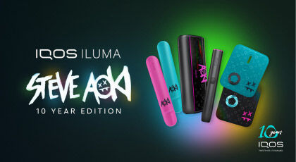 IQOS x 安し Steve Aoki