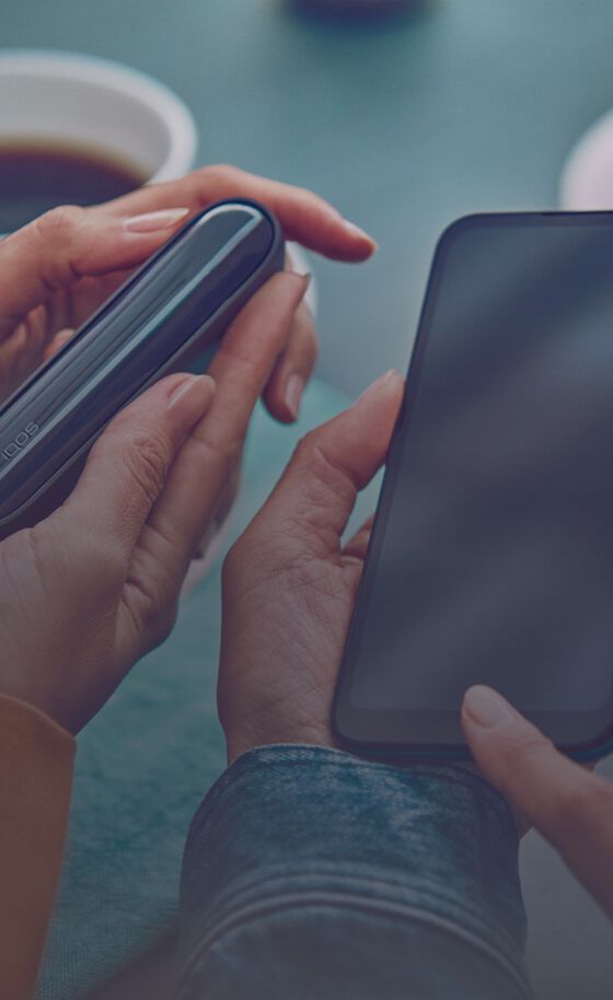 An IQOS ILUMA PRIME device.