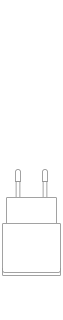 Stylized IQOS Originals DUO device and USB charger to charge it.
