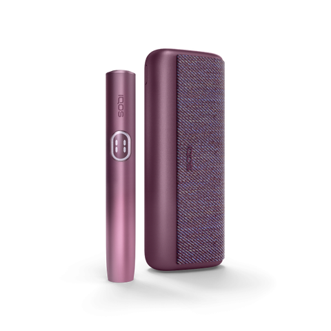 IQOS ILUMA i PRIME device and holder.