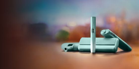 A Jade Green IQOS ILUMA PRIME.