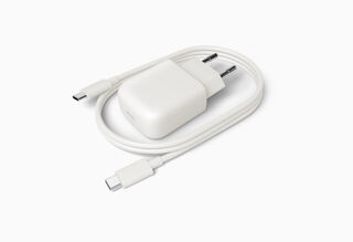 A power adaptor.