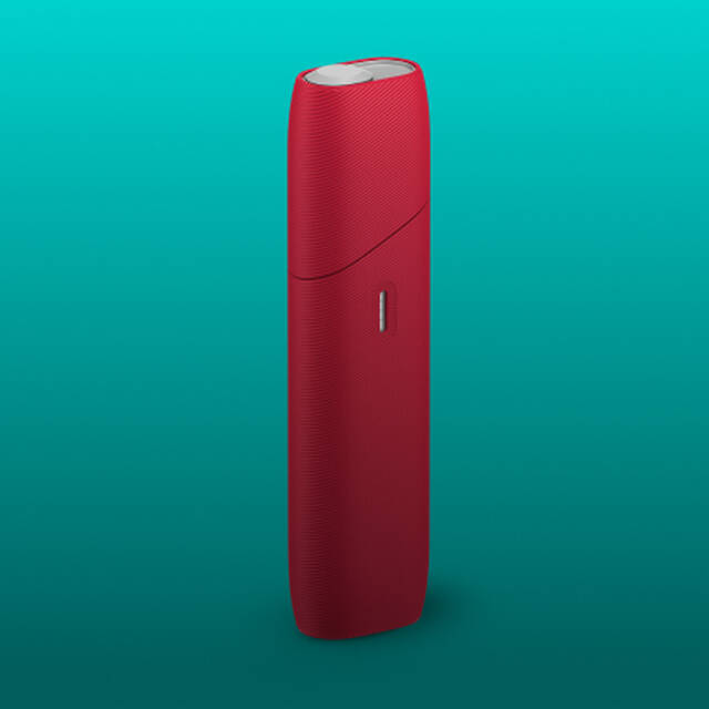 IQOS Originals One heated tobacco device in red color.