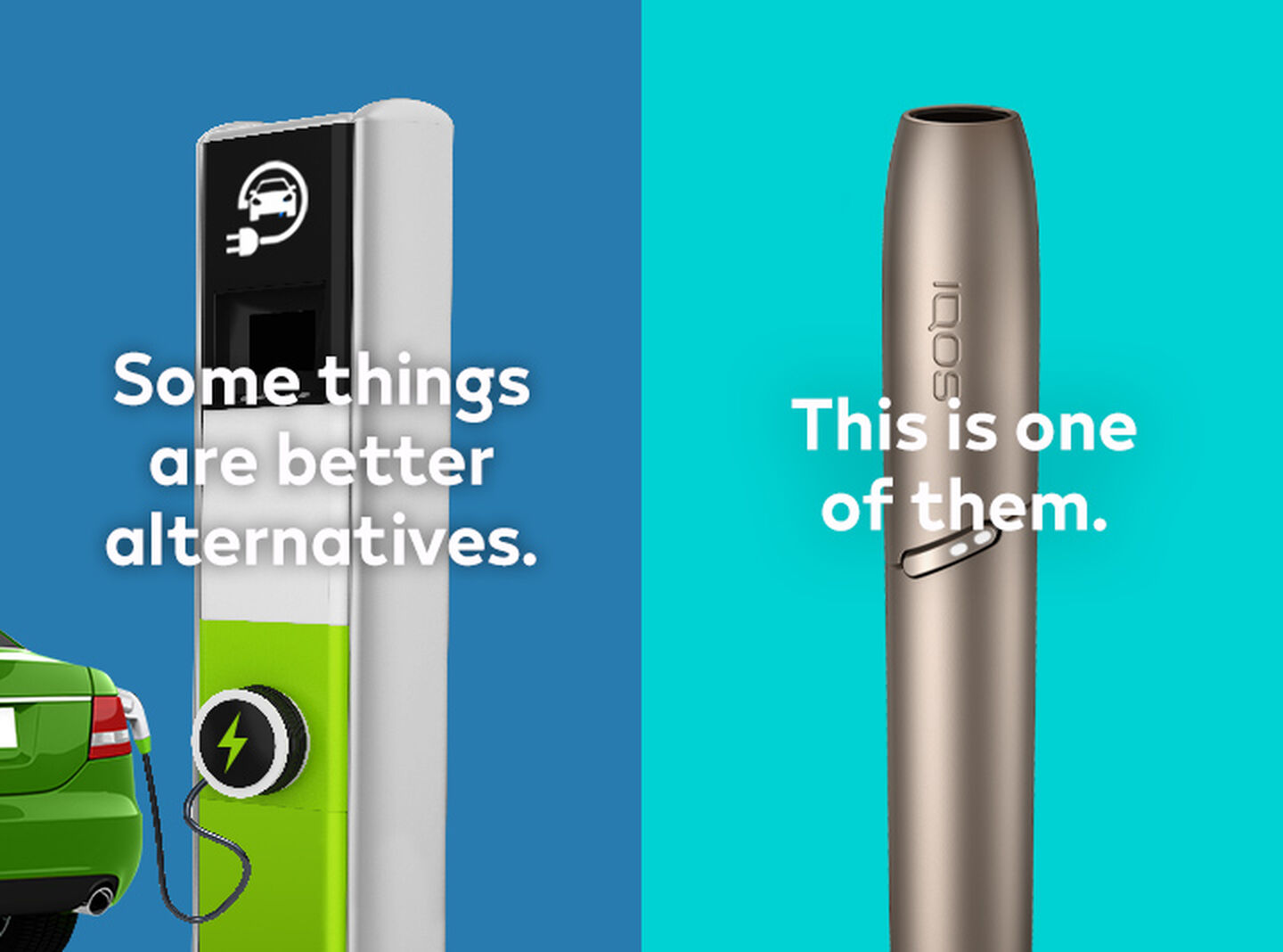 IQOS emits less harmful chemicals than cigarettes