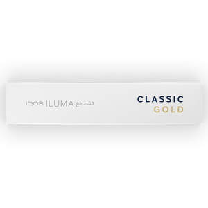 IQOS ILUMA DELIA Classic Gold tobacco sticks package