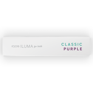 IQOS ILUMA DELIA Classic Purple tobacco sticks package