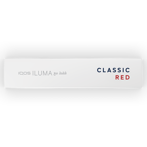 IQOS ILUMA DELIA Classic Red tobacco sticks package