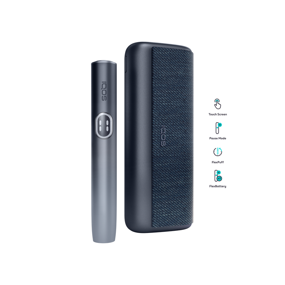 IQOS ILUMA i PRIME أسود فحمي, أسود فحمي