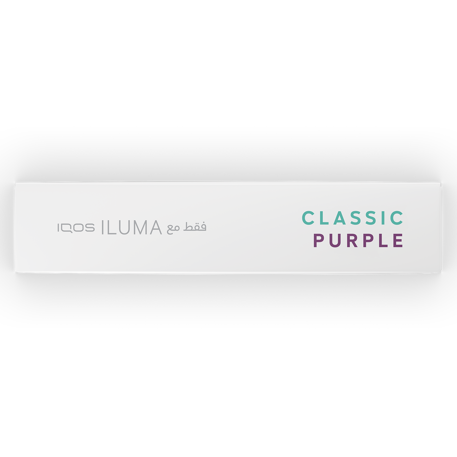 (10 عبوات) DELIA كلاسيك بيربل, IQOS ILUMA DELIA Classic Purple tobacco sticks package
