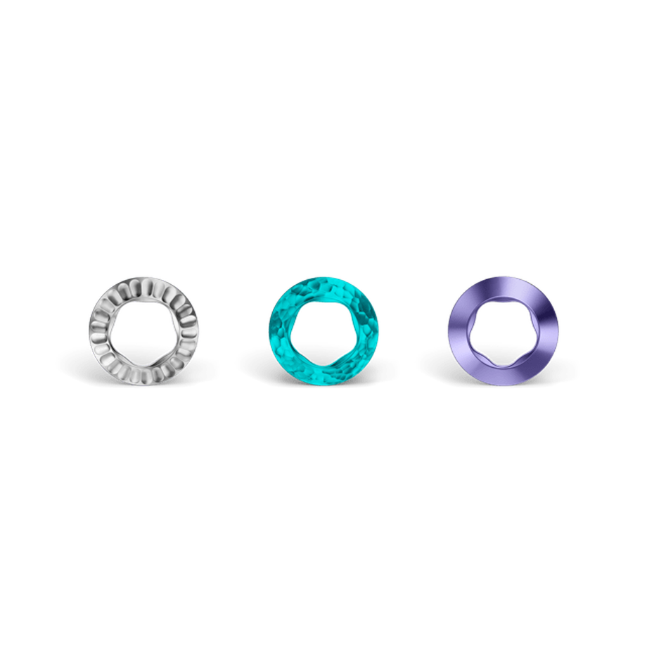 مجموعة حلقات IQOS ILUMA بريميوم سيلبريت, سيلبريت