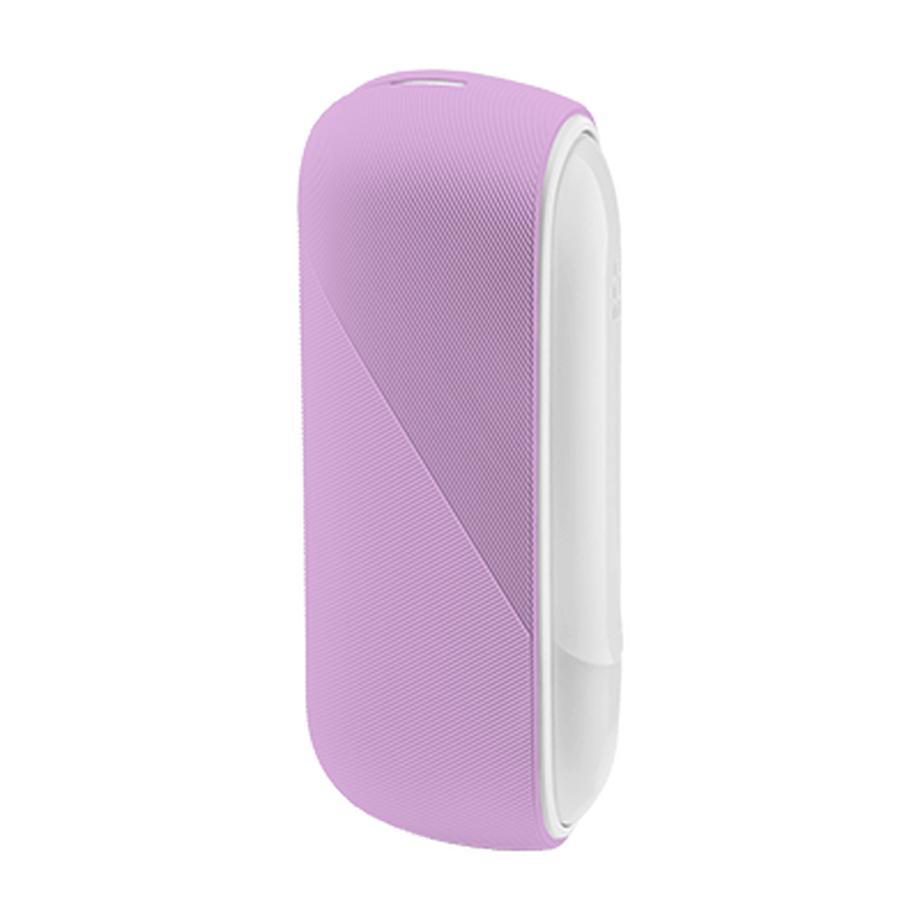 غلاف IQOS 3 DUO سيليكون بنفسجي زبرجدي, بنفسجي زبرجدي