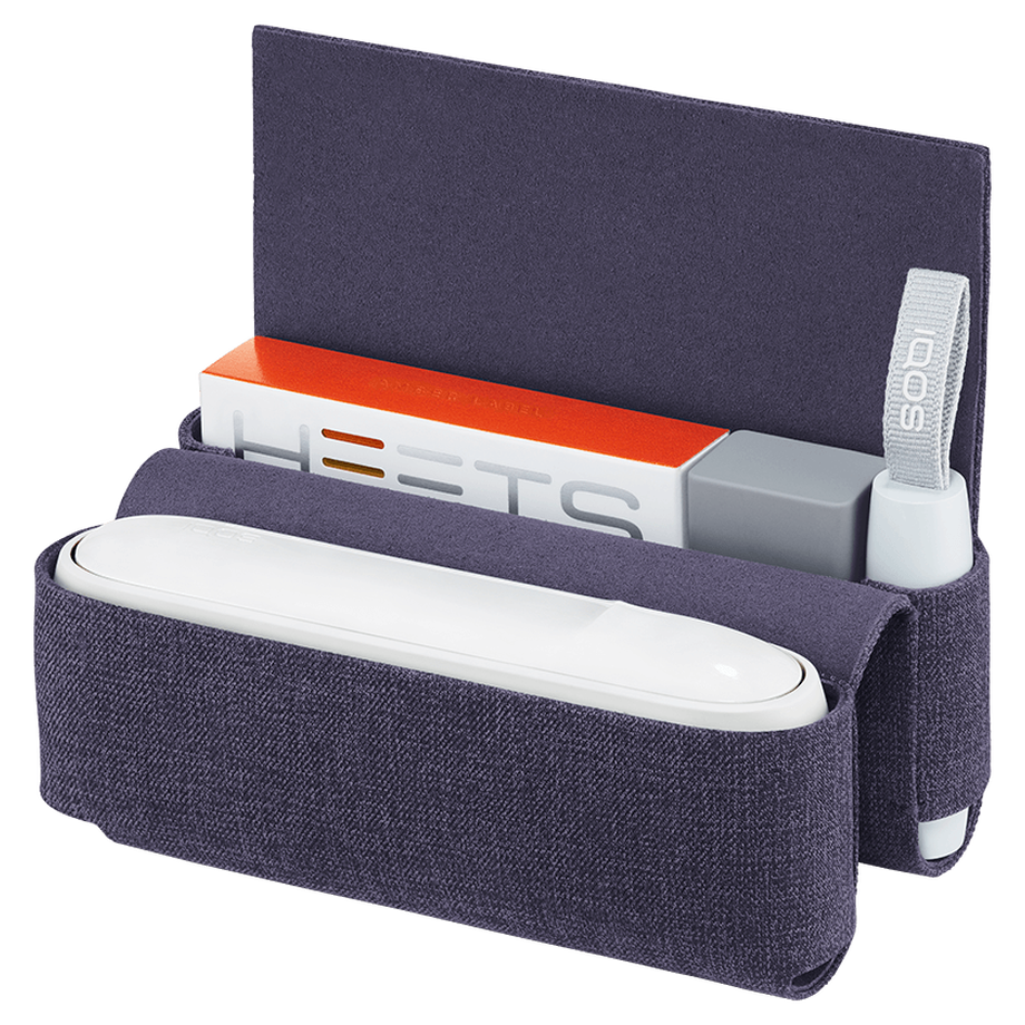 IQOS 3 DUO Fabric Folio Indigo, Indigo IQOS 3 DUO Fabric Folio Indigo, Indigo
