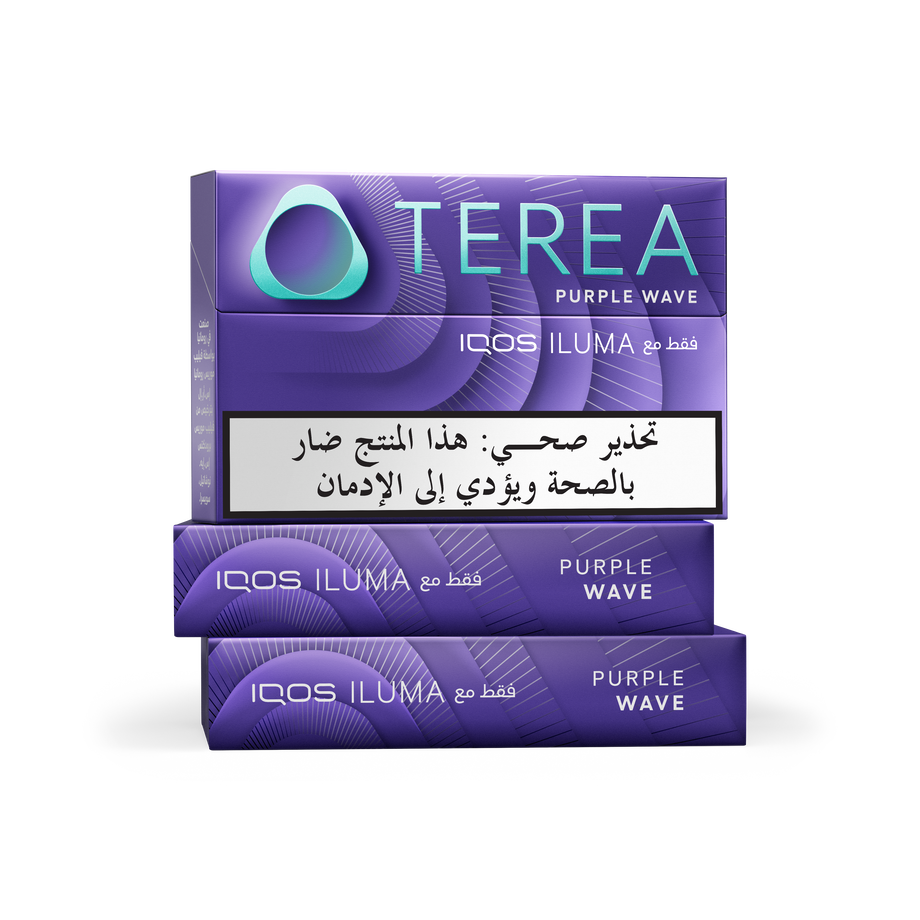 (عبوات 10) TEREA بيربل ويف, 