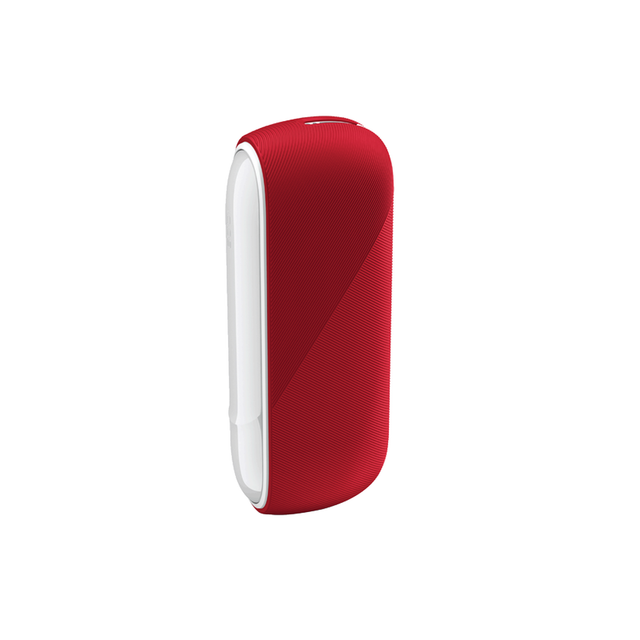 غلاف IQOS 3 DUO سيليكون احمر, Scarlet