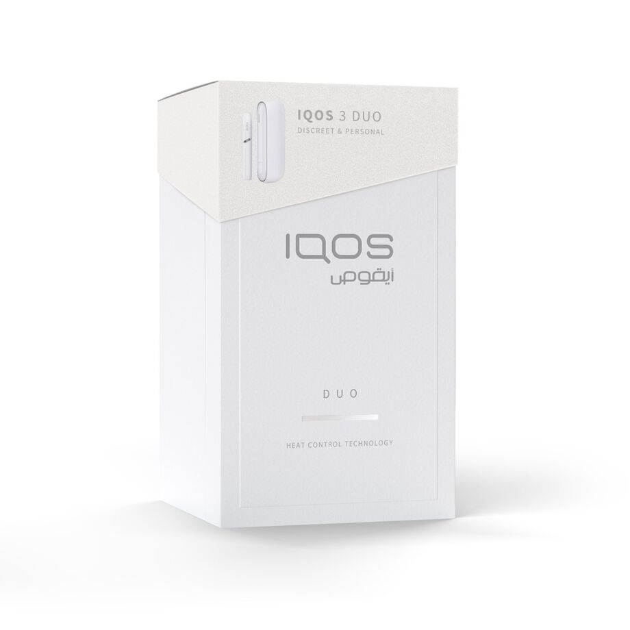 IQOS 3 DUO Kit White, أبيض