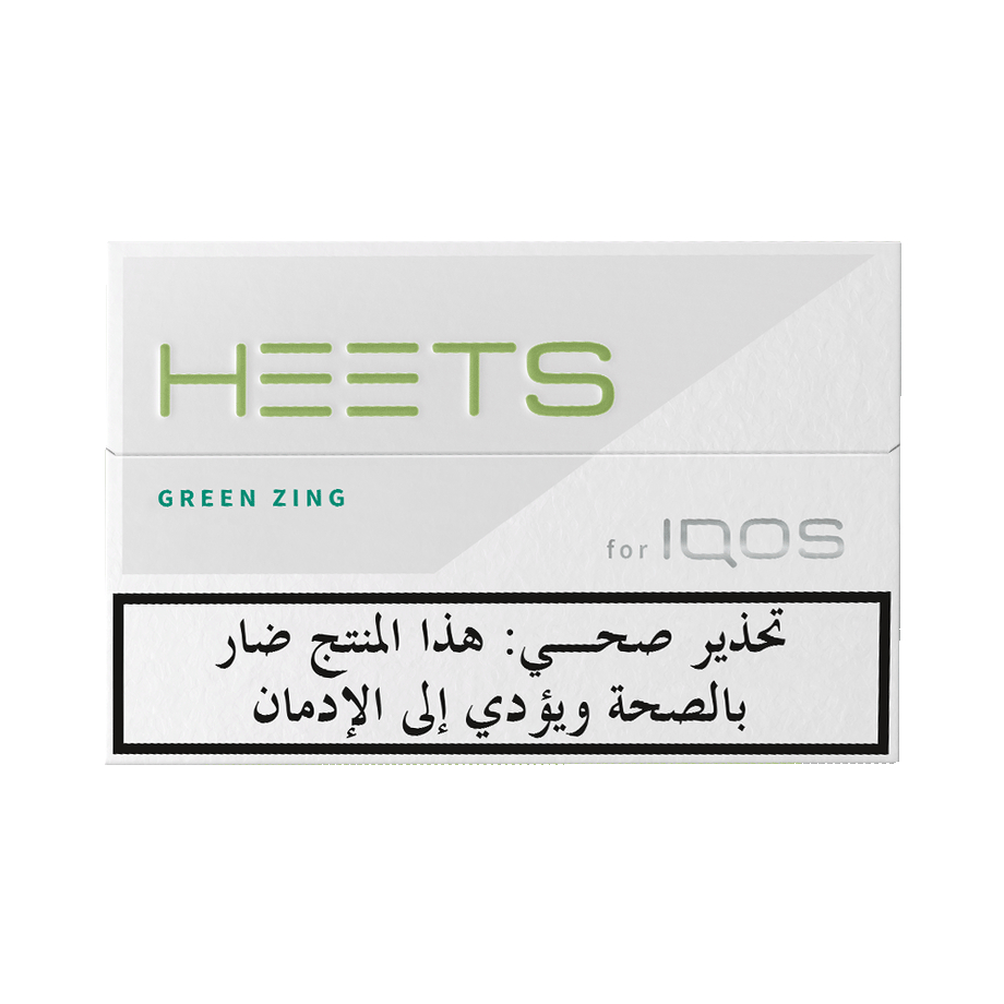 HEETS - GREEN ZING (10 عبوات), HEETS - GREEN ZING (10 عبوات),