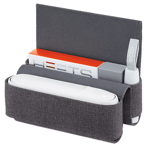 IQOS 3 DUO Fabric Folio Grey, Grey