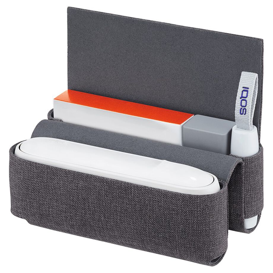 IQOS Fabric Folio (for IQOS 3 & IQOS 3 DUO ), رمادي IQOS Fabric Folio (for IQOS 3 & IQOS 3 DUO ), رمادي
