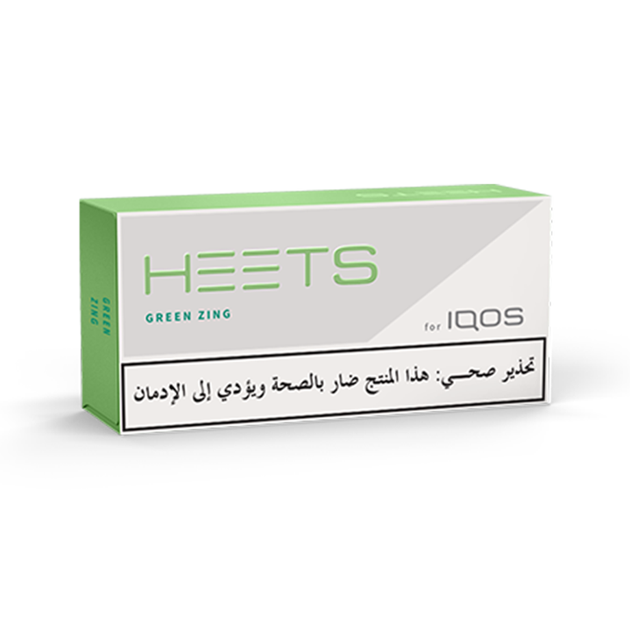 HEETS - GREEN ZING (10 عبوات), HEETS - GREEN ZING (10 عبوات),