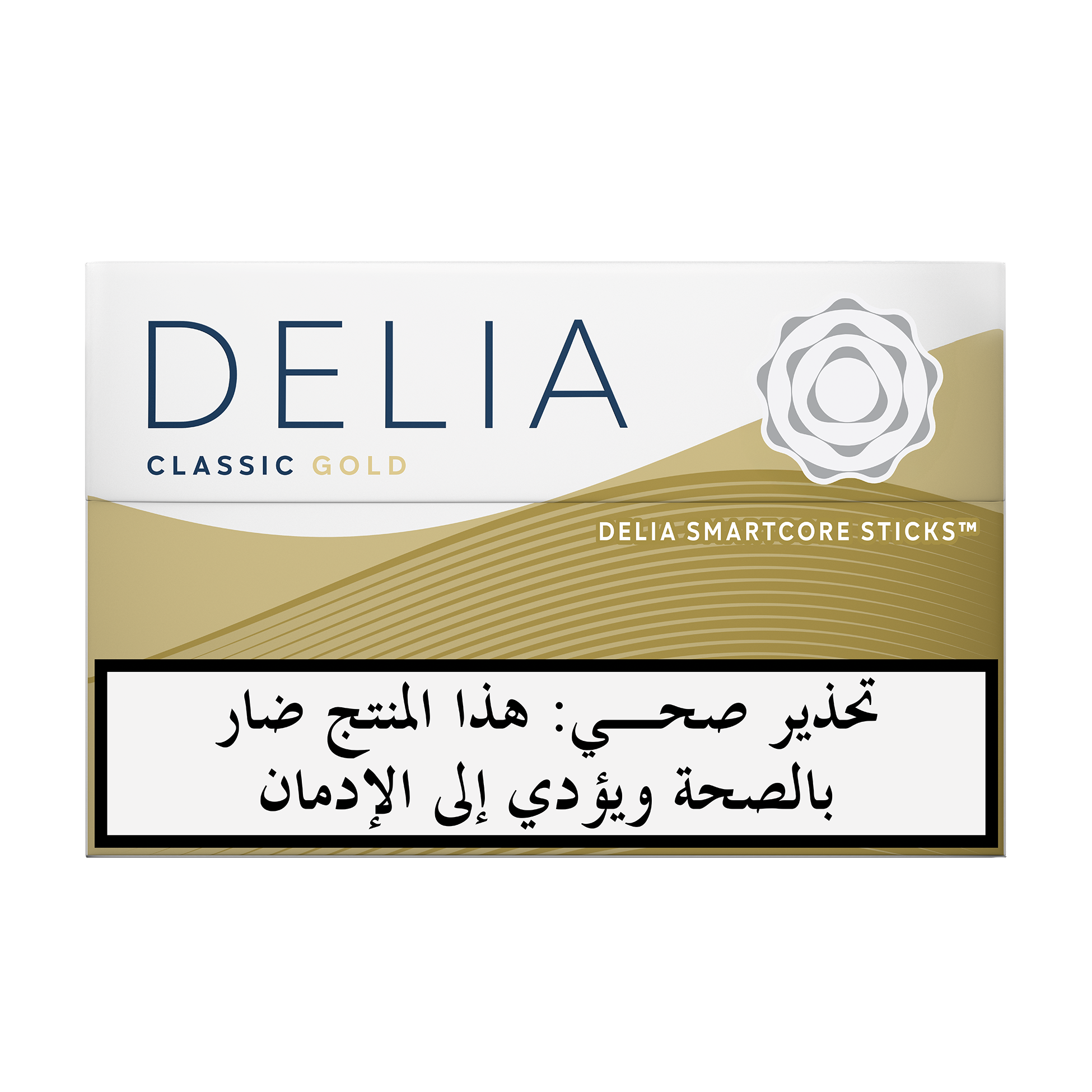 IQOS ILUMA DELIA Classic Gold tobacco sticks package